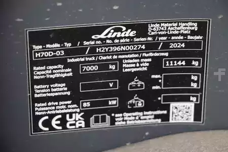 Dieselstapler 2024  Linde H70D-03 (4)