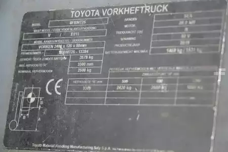 Chariots électriques à 4 roues 2019  Toyota 8FBMT25 (4)