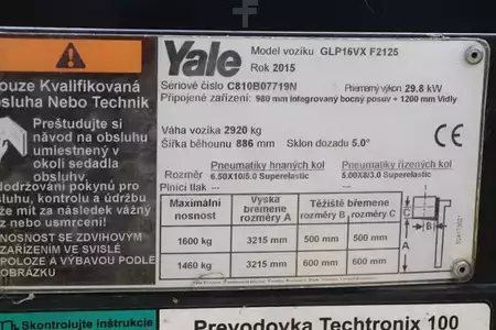Gas truck 2015  Yale GLP16VX (4)