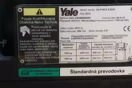 Gas truck 2012  Yale GLP16VX (4)