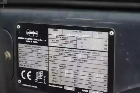Empilhador a gás 2012  Doosan G20E-5 (4)