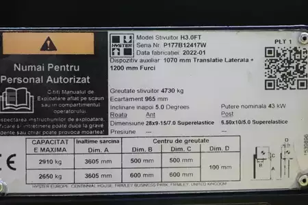 Carrelli elevatori diesel 2022  Hyster H3.0FT (2)