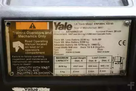 Electric - 4 wheels 2017  Yale ERP30VL (4)