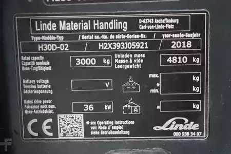 Diesel heftrucks 2018  Linde H30D-02 (4)