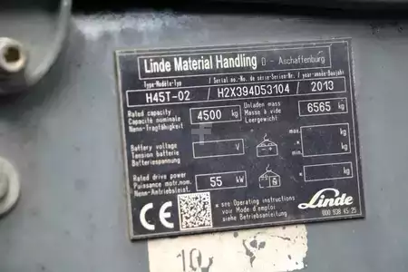 LPG heftrucks 2013  Linde H45T-02 (4)