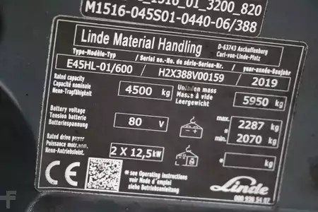 Elektromos 4 kerekű 2019  Linde E45HL-01/600 (4)