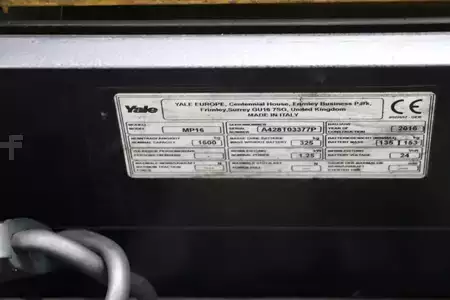 Transpallet elettrici 2016  Yale MP16 (4)