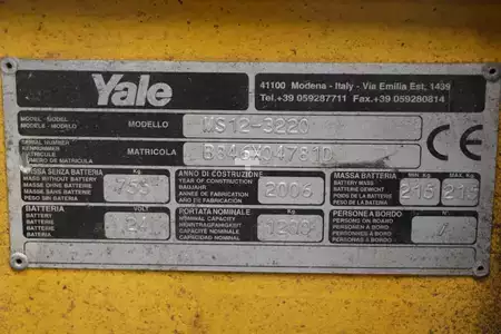 Pallet Stackers 2006  Yale MS12 (4)