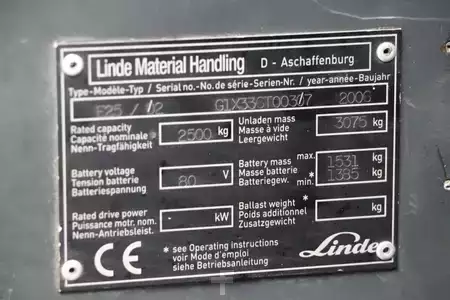 Elektromos 4 kerekű 2006  Linde E25-02 (4)