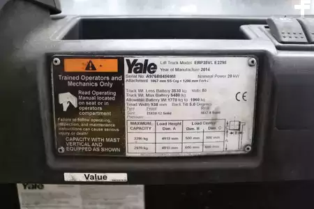 Elektrisk- 4 hjul 2014  Yale ERP35VL (2)
