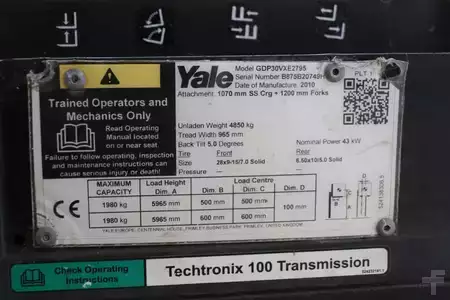 Diesel heftrucks 2010  Yale GDP30VX (4)