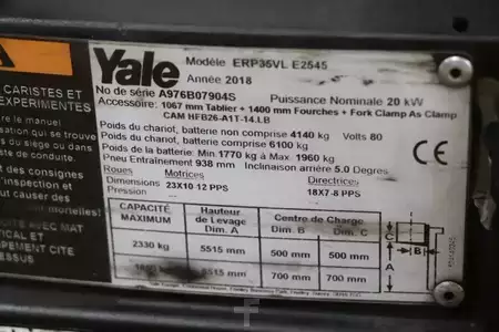 Sähkö - 4 pyör 2018  Yale ERP35VL (2)