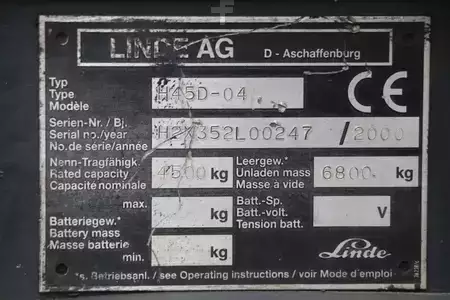 Diesel heftrucks 2000  Linde H45D-04 (2)