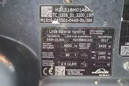 Elektro 4 Rad 2017  Linde E40H-01/600 (4)