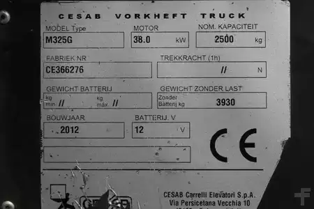 Gas gaffeltruck 2012  Cesab M325G (4)