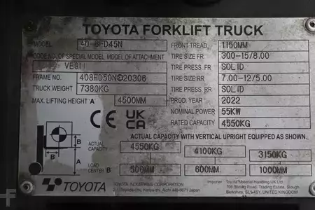 Diesel truck 2022  Toyota 40-8FD45N (4)