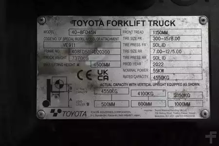 Diesel truck 2022  Toyota 40-8FD45N (4)