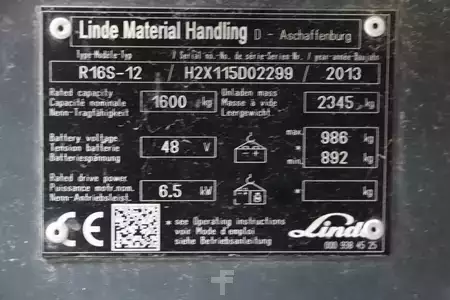 Rækketruck 2013  Linde R16S-12 (2)