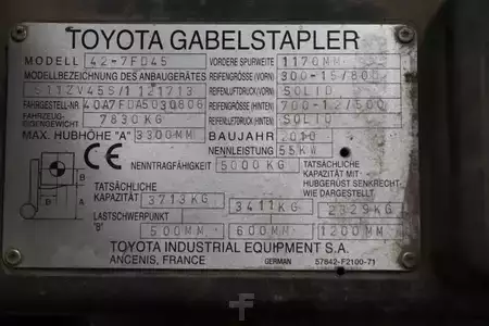 Diesel Forklifts 2010  Toyota 42-7FD45 (4)