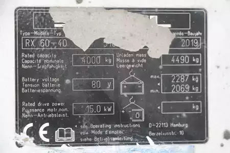 Elektrisk- 4 hjul 2019  Still RX60-40 (2)