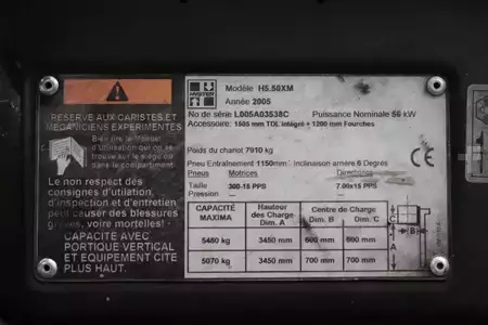 Dieselový VZV 2005  Hyster H5.50XM (2)