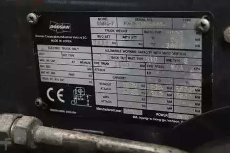 Wózki widłowe diesel 2014  Doosan D50SC-7 (2)