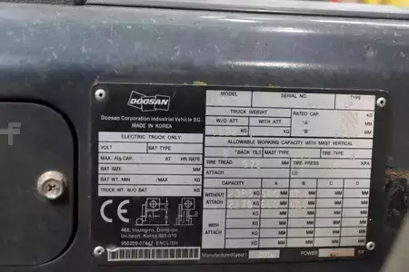 Gas gaffeltruck 2016  Doosan G25E-5 (4)