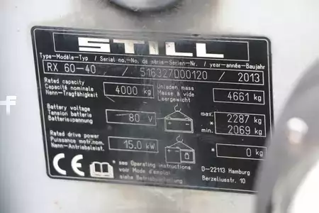 Elektrisk- 4 hjul 2013  Still RX60-40 (2)