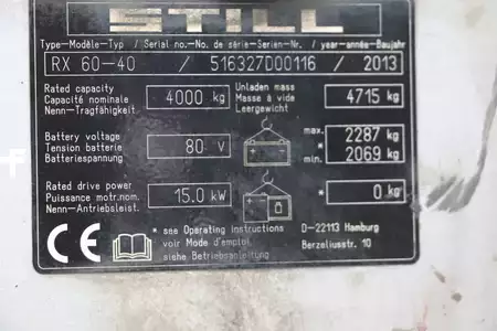 Elektrisk- 4 hjul 2013  Still RX60-40 (2)
