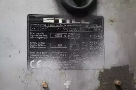 Elektryczne 4-kołowe 2013  Still RX60-40 (2)