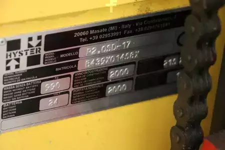 Pallet Stackers 2000  Hyster P2.0SD-17 (3)