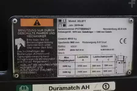 LPG Forklifts 2019  Hyster H3.5FT (4)