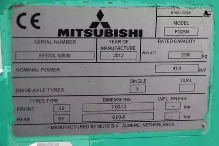 Carrelli elevatori GPL 2012  Mitsubishi FG25N (4)