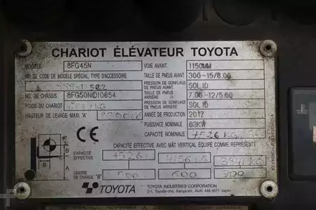 LPG VZV 2017  Toyota 8FG45N (4)