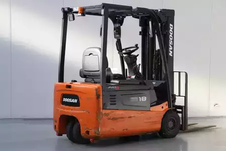 Carrelli elettrici 3 ruote 2013  Doosan B18T-5 (2)