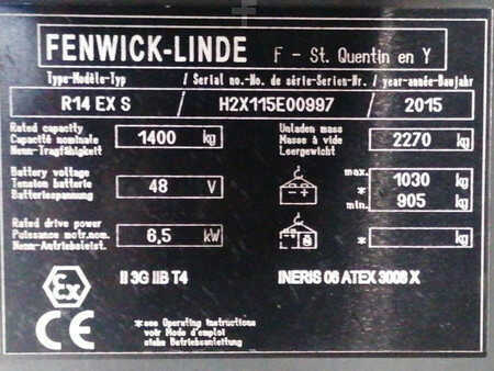 Reach Truck 2015  Linde R14S (10)