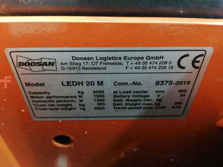Transpallet elettrici 2016  Doosan LEDH20M (11)