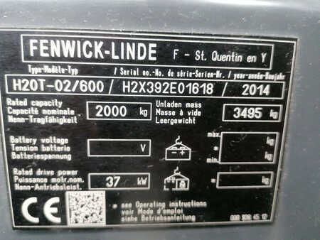 Empilhador a gás 2014  Linde H20T-02/600 (10)
