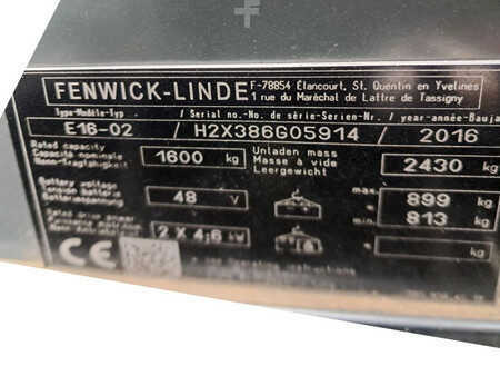 Elektrisk- 3 hjul 2016  Linde E16-02 (11)