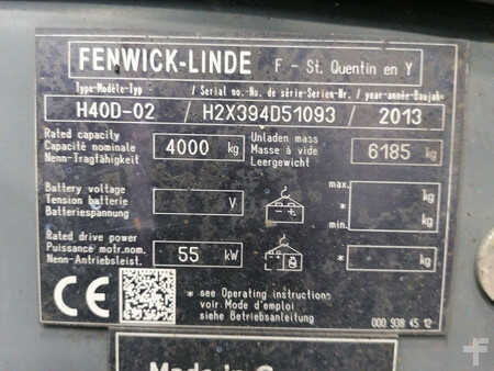 Wózki widłowe diesel 2013  Linde H40D-02 (11)