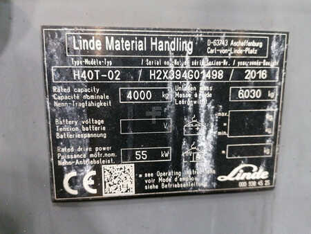 Treibgasstapler 2016  Linde H40T-02 (11)