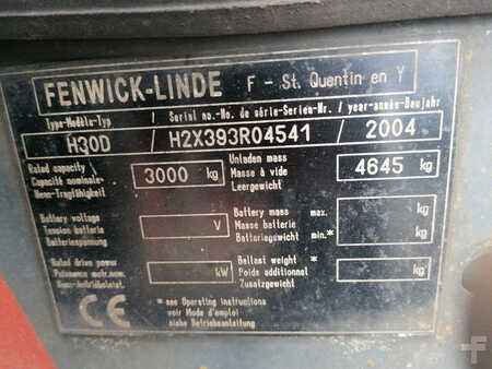 Dieselstapler 2004  Linde H30D (10)