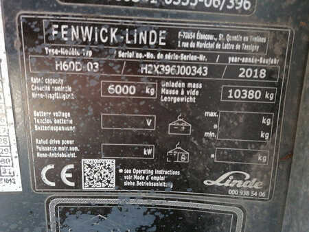 Dieselstapler 2018  Linde H60D-02 (10)
