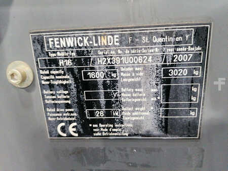 Diesel Forklifts 2007  Linde H16D (10)