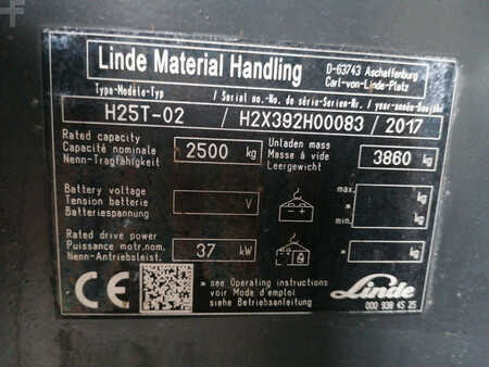 LPG VZV 2017  Linde H25T-01 (11)