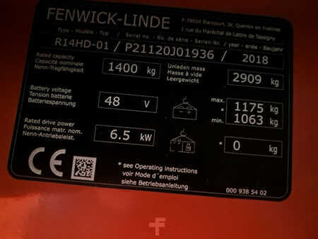 Rækketruck 2018  Linde R14HD-01 (10)