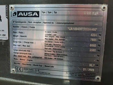 Geländestapler  Ausa C251 HX4 (11)