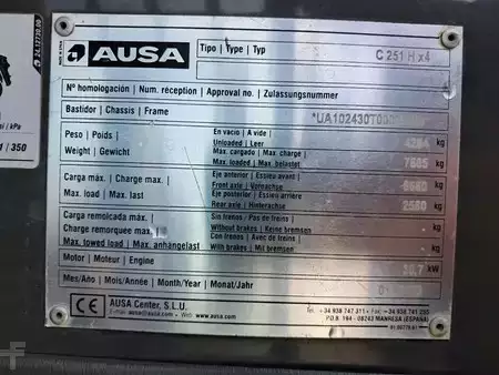 Geländestapler 2023  Ausa C251 HX4 (23)