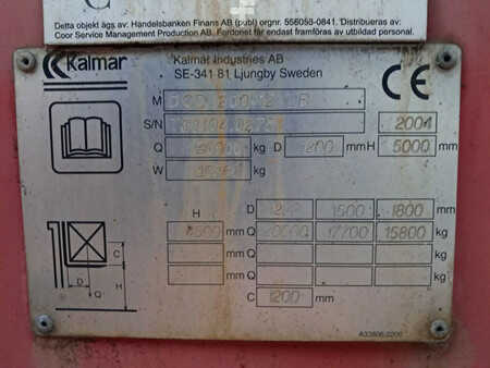 Dieselový VZV 2004  Kalmar DCD200-12 LB (11)