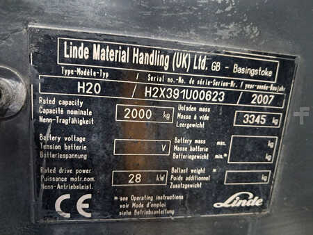 Wózki gazowe 2007  Linde H20T (11)